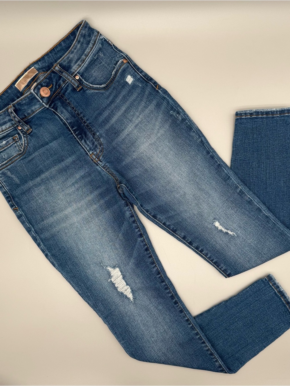 KUT from the Kloth Donna High Rise Ankle Skinny Jeans Women’s Sz 00 Petite